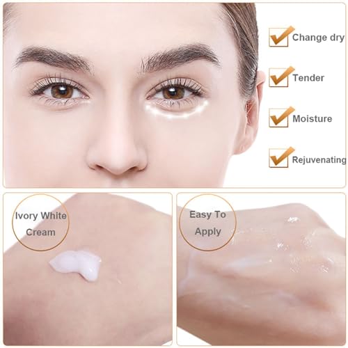 Crème Yeux Anti Rides 20ML pour Éliminer les Poches et les Ridules autour des Yeux|Prix Concurentiel|Peaux Fatiguées