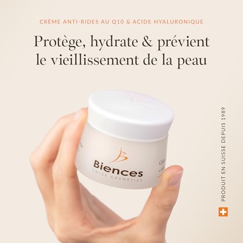 Biences Swiss Cosmetics Crème Anti-Rides - Hydratante et Élevante du Visage - Peaux Sensibles - 50ml
Binces Swiss Cosme