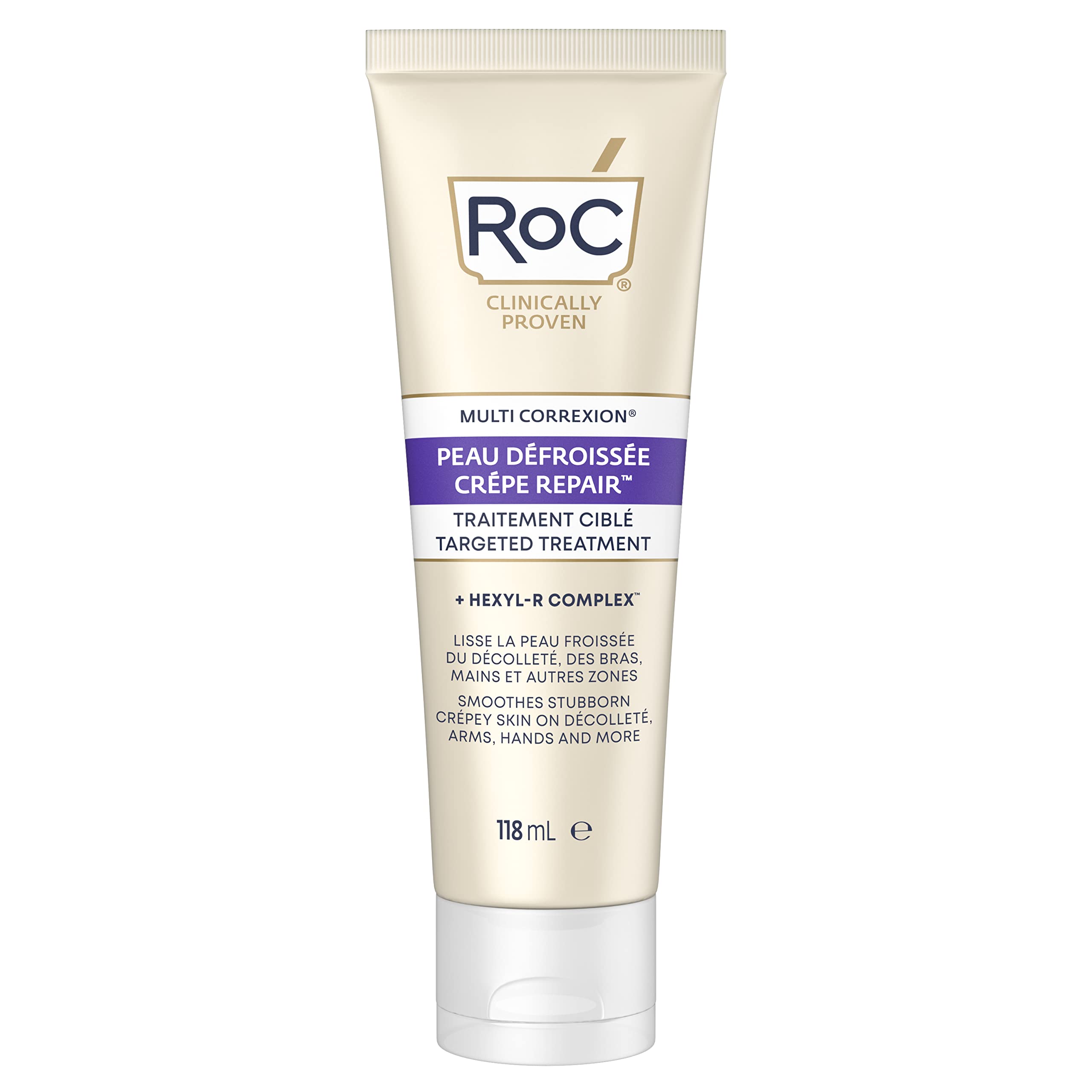 RoC Multi Correxion traité ciblé pour peau crevassée hydratant avec Complexe Hexyl-R 118 ml